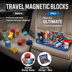 100 delar magnetiska racingblock (2 cm) SC-100