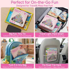60PCS Candy Colors Magnetic Tiles Set S1115 image 5